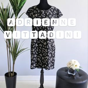 Adrienne Vittadini floral mini dress - size 2